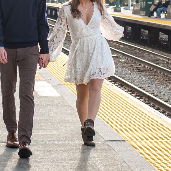 These Three Boutique: White Lacey dress - Picture 5 of 5